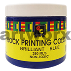 Brilliant Blue 250ml Printmaking Block Printing Colour EC