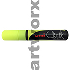 Fluro Yellow 15mm Uni Chalk Marker
