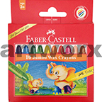 24pc Triangular Wax Crayons Faber Castell