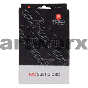 Red Size 1 Micador Stamp Pad