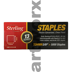 10mm 5000pk Sterling Staples