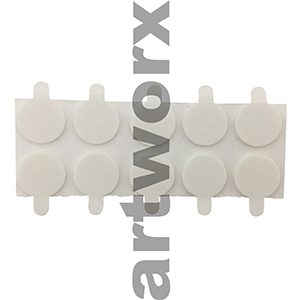 10pc The Candle Lab Stickums Stick on Tabs For bottom of Wick 20mm