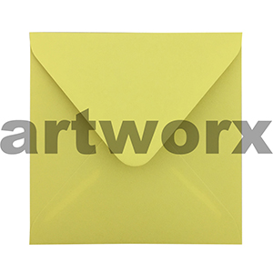 20pc Lemon Matte 15x15cm Envelopes 100% Recycled