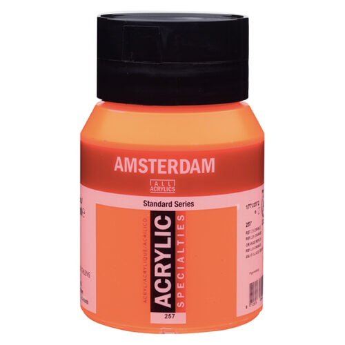 Reflex Orange 500ml Acrylic Amsterdam