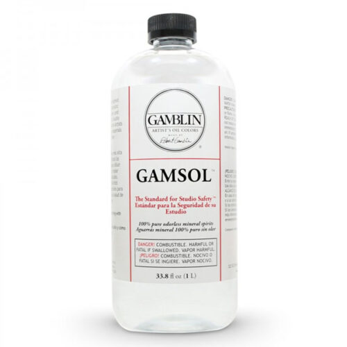 Gamsol Mineral Odourless Solvent 1lt Gamblin Medium