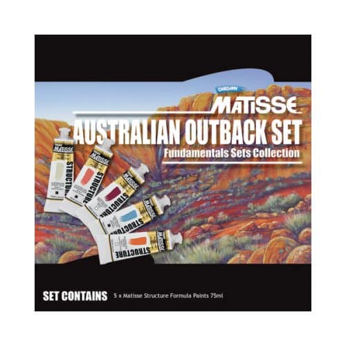 Matisse Structure Australian Outback Paint Set