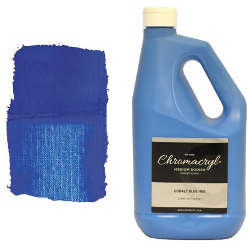 Cobalt Blue Hue Chromacryl 2 litre Acrylic Paint