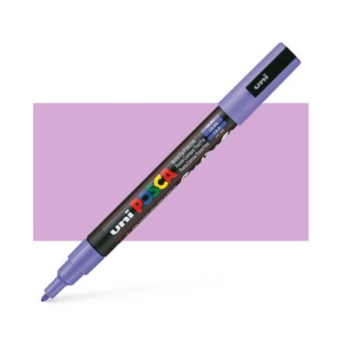 Lilac 3m Posca Acrylic Paint Markers