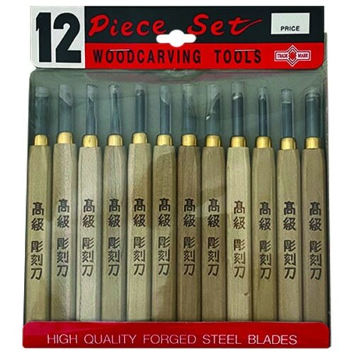 12pc Wood Carving Tools